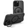Mobilize Hybrid Pro iPhone 16 Pro Max MagSafe Hülle Hardcase Backcover Stoßfest - Schwarz