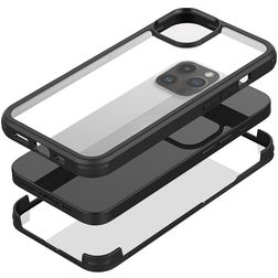 Mobilize 360 Protection iPhone 14 Pro Max Hardcase Backcover Shockproof - Schwarz