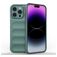 Mobigear Bumpy iPhone 15 Pro Max Hülle Flexibles TPU Backcover - Grün