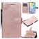 Mobigear Butterfly iPhone 12 Mini Klapphülle Portemonnaie - Roségold