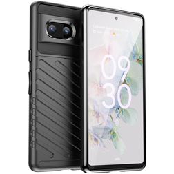 Mobigear Groove Google Pixel 7 TPU (flexibel) Backcover - Schwarz