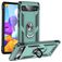 Mobigear Armor Ring Google Pixel 6a Hardcase Backcover Shockproof mit Ringhalter - Grün