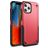 Mobigear Slim Armor iPhone 12 Pro Max Hülle Hardcase Backcover Stoßfest - Rot