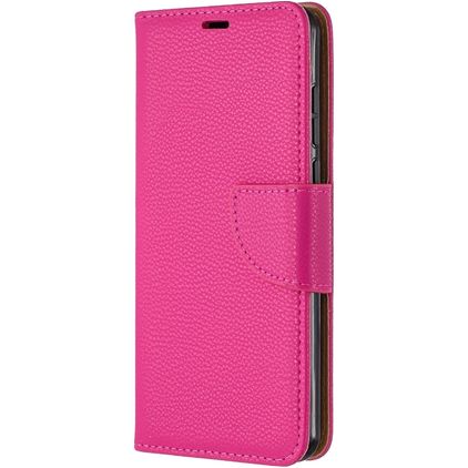 Mobigear Excellent Huawei P40 Hülle Klapphülle Geldbörse - Magenta