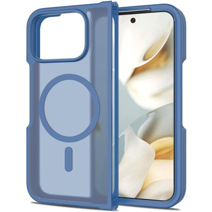 Mobigear Shockproof Google Pixel 10 Pro Fold MagSafe Hardcase Backcover - Blau