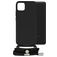Mobilize Lanyard Gelly Samsung Galaxy A03 Flexibles TPU Handykette - Schwarz