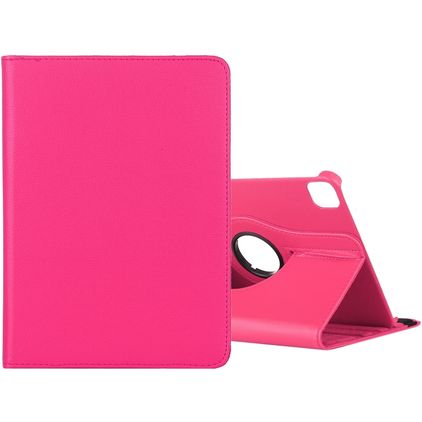 Mobigear DuoStand iPad Pro 11 Zoll (2022) Hülle Drehbare Klapphülle - Magenta