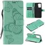 Mobigear Butterfly OPPO A94 5G Hülle Klapphülle Geldbörse - Türkis