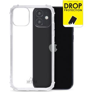 My Style Protective Flex Durchsichtig iPhone 12 Mini Hülle Flexibles TPU Backcover Stoßfest - Transparent