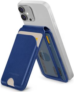 Mobilize Magnet Card Kartenetui - 5 Karten - MagSafe Kompatibel - Blau