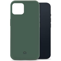 Mobilize Rubber Gelly iPhone 13 Hülle Flexibles TPU Backcover - Matt Green