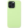 Mobigear Rubber Touch iPhone 14 Silikon Hülle Backcover - Limette
