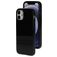 Mobiparts Classic iPhone 12 Mini Hülle Flexibles TPU Backcover - Matt Black