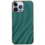 Mobigear Wavy iPhone 14 Pro Max Hülle Hardcase Backcover - Grün