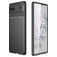 Mobigear Racing Google Pixel 6a Hülle Flexibles TPU Backcover - Schwarz
