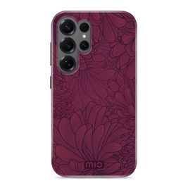 MIO Samsung Galaxy S26 Ultra MagSafe Hülle Hardcase Backcover - Berry Blooms