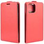 Mobigear iPhone 12 Hülle Flipcase - Rot