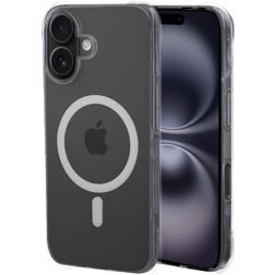 Mobiparts Classic Durchsichtig iPhone 16 MagSafe Hülle Flexibles TPU Backcover - Transparent