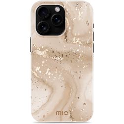 MIO iPhone 16 Pro Max MagSafe Hülle Hardcase Backcover - Gold Marble