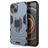 Mobigear Armor Ring iPhone 13 Hülle Hardcase Backcover Stoßfest mit Ringhalter - Blau