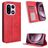 Mobigear Sensation OnePlus 15 Hülle Klapphülle Geldbörse - Rot