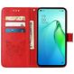 Mobigear Butterfly OPPO Reno 8 Pro 5G Hülle Klapphülle Geldbörse - Rot