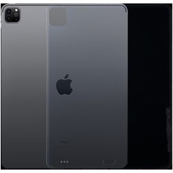 Mobigear Basics Dünne iPad Pro 12.9 Zoll (2021) Hülle Flexibles TPU Backcover - Transparent