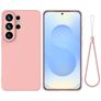 Mobigear Rubber Touch Samsung Galaxy S26 Ultra Silikon Hülle Backcover - Pink
