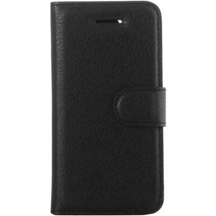 Mobigear Classic iPhone 5S Hülle Klapphülle Geldbörse - Schwarz
