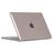 Mobigear Crystal Case MacBook Air 13 Zoll (2022-2026) Hardcase Hülle MacBook Case - Grau - Model A2681 / A3113 / A3240 / A3449