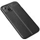 Mobigear Luxury iPhone 13 Hülle Flexibles TPU Backcover - Schwarz