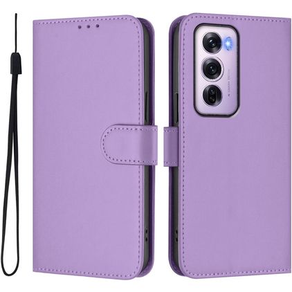 Mobigear Urban Wallet OPPO Reno 12 Pro Klapphülle Portemonnaie - Lila