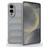 Mobigear Bumpy Samsung Galaxy S25 Edge Hülle Flexibles TPU Backcover - Grau