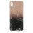 Mobigear Marble Huawei Y5 (2019) Hülle Flexibles TPU Backcover - Schwarz / Roségold