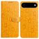 Mobigear Flowers iPhone Air Hülle Klapphülle Geldbörse - Gelb