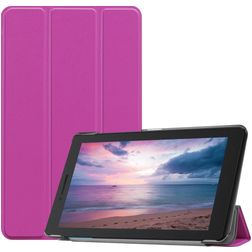 Mobigear Tri-Fold Lenovo Tab E8 Hülle Klapphülle - Lila
