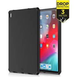 ITSkins SpectrumSolid iPad Pro 11 Zoll (2018) Hülle Flexibles TPU Backcover - Plain Black