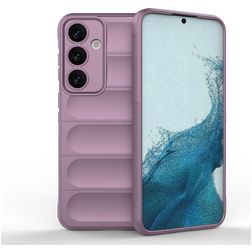 Mobigear Bumpy Samsung Galaxy S24 Plus Hülle Flexibles TPU Backcover - Lila