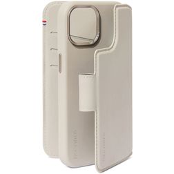 Decoded Detachable Wallet iPhone 15 Pro Max MagSafe Hülle Echtes Leder Abnehmbare 2in1 Klapphülle Geldbörse - Clay