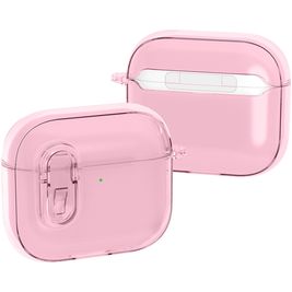 Mobigear Crystal Clip Apple AirPods 4 Hardcase Hülle - Pink