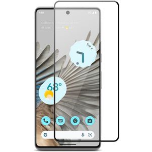 Mobigear Premium Google Pixel 8 Panzerglas Gehärtetes Glas Displayschutz - Hüllenfreundlich - Schwarz
