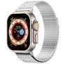Mobigear Premium Loop Milanaise Apple Watch Armband Magnetverschluss - 42/41/40/38 mm - Silber