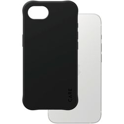 CARE by PanzerGlass Fashionable iPhone 16e Silikon Hülle Backcover - Samba Black