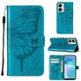 Mobigear Butterfly OnePlus Nord 2T 5G Hülle Klapphülle Geldbörse - Blau