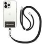 Mobigear Lanyard Universal-Handykette einstellbar - Schwarz