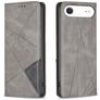 Mobigear Rhombus Slim iPhone Air Klapphülle - Grau