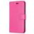 Mobigear Wallet Samsung Galaxy A20e Klapphülle Portemonnaie - Pink
