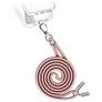 Valenta Lanyard Universal-Handykette einstellbar - Metallic Rose