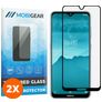 Mobigear Premium Nokia 7.2 Panzerglas Gehärtetes Glas Displayschutz - Hüllenfreundlich - Schwarz (2er Pack)