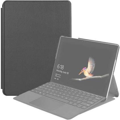 Mobigear Folio Microsoft Surface Go 2 Klapphülle - Grau